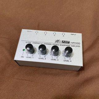N-AUDIO HA400 4チャンネル ヘッドフォンアンプ オーディオ(アンプ)