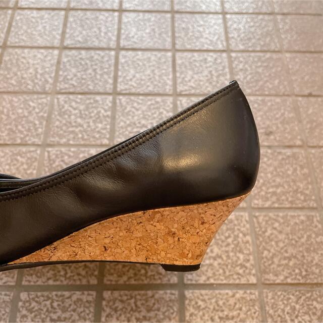madras(マドラス)のマドラス　オープントゥパンプス24.5cm レディースの靴/シューズ(ハイヒール/パンプス)の商品写真