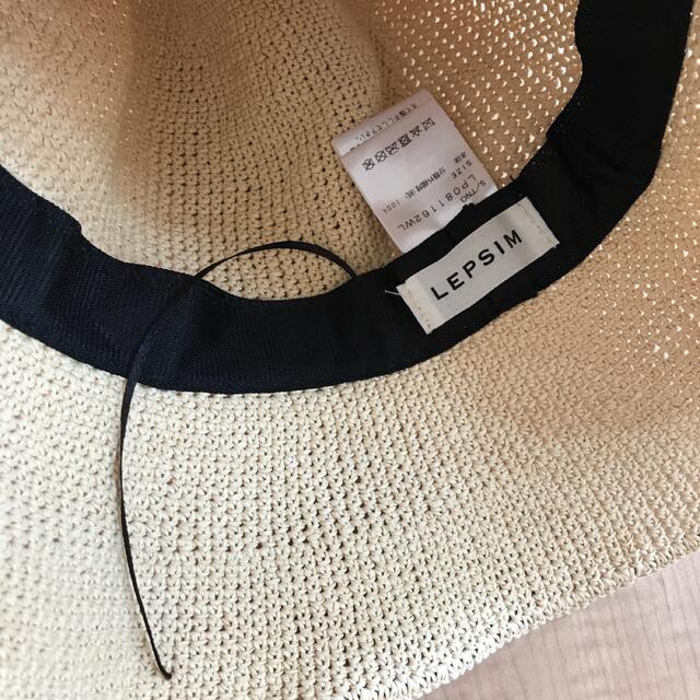 LEPSIM(レプシィム)の❗なつ様　専用❗ レディースの帽子(麦わら帽子/ストローハット)の商品写真