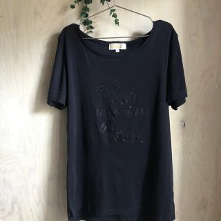 ALPHA CUBIC 紺Tシャツ L(Tシャツ(半袖/袖なし))