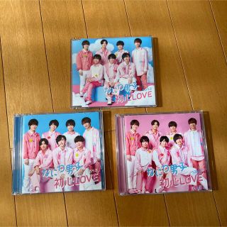 ジャニーズ(Johnny's)のなにわ男子　CD3種類(アイドルグッズ)