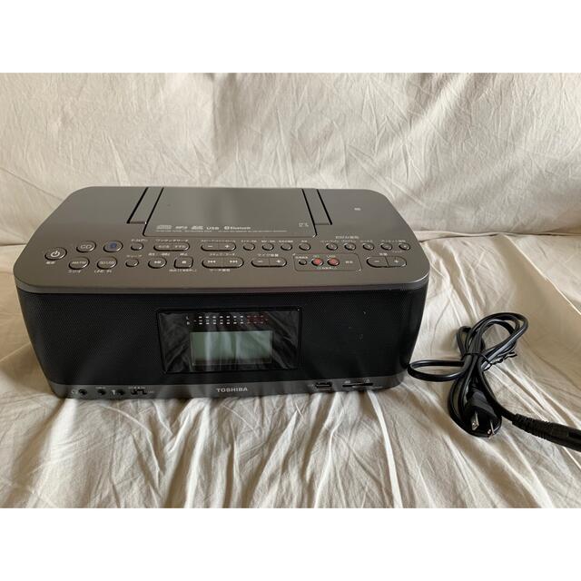 東芝 SD/USB/CDラジオ ガンメタリック TY-CWX90 中古美品 東芝 SD/USB/CDラジオ ガンメタリック TY-CWX90 中古美品
