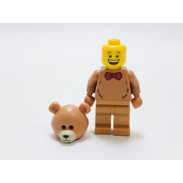 Lego(レゴ)の【新品未使用】レゴ　LEGO ミニフィグ　着ぐるみ　クマ　熊　ベア キッズ/ベビー/マタニティのおもちゃ(知育玩具)の商品写真