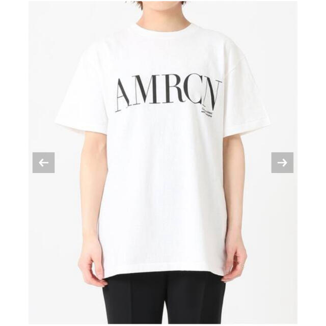 DEUXIEME CLASSE(ドゥーズィエムクラス)のDeuxieme Classe 【AMERICANA】 AMRCN Tシャツ レディースのトップス(Tシャツ(半袖/袖なし))の商品写真