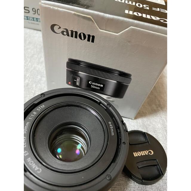 Canon(キヤノン)のCanon EF50mm 単焦点レンズ 撒き餌レンズ パンケーキレンズ スマホ/家電/カメラのカメラ(レンズ(単焦点))の商品写真