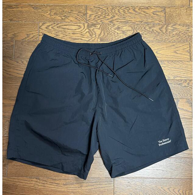 ENNOY エンノイ スタイリスト私物 Nylon Shorts/黒 Lサイズ - 1