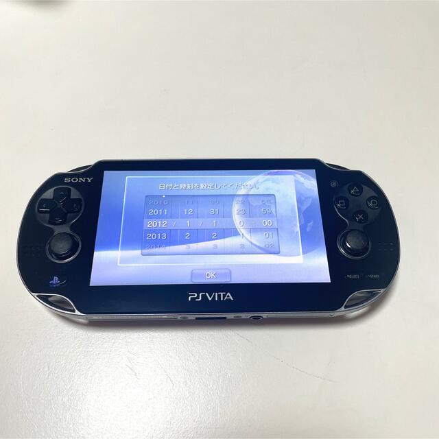 PS Vita PCH-1100 ブラック 箱なし 商品の状態 純正値下げ エンタメ