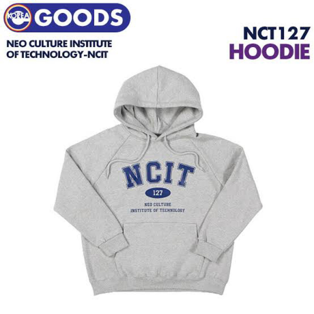 【新品未使用】NCIT Hoodie NCT127 フーディーパーカー