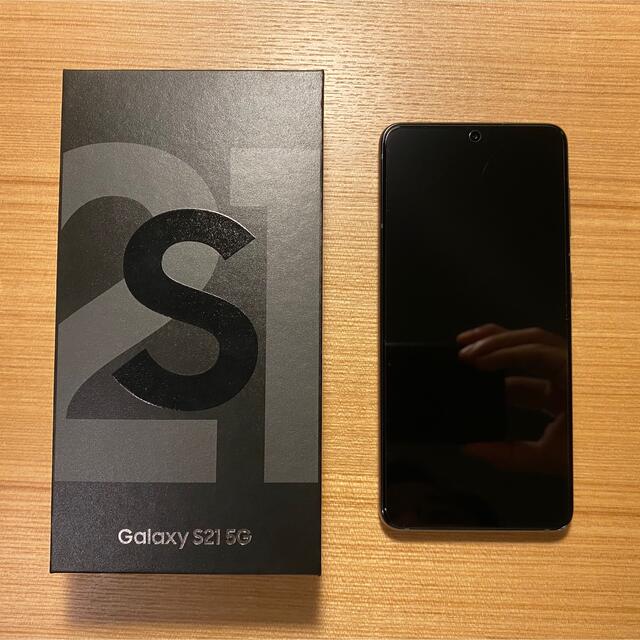 スマホ/家電/カメラGalaxy S21 5G 256GB Phantom Gray SIMフリー