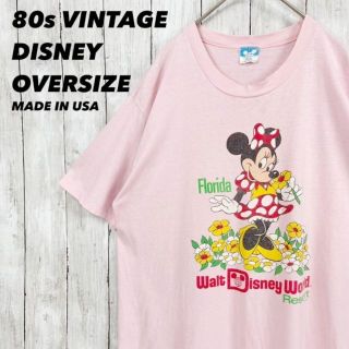 ディズニー(Disney)のおまとめ！ACDC青タグDISNEYゆるだぼオーバーサイズミニープリントTシャツ(Tシャツ/カットソー(半袖/袖なし))