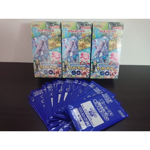 ポケモンカードゲーム ソード＆シールド Pokémon GO 3Box プロモ