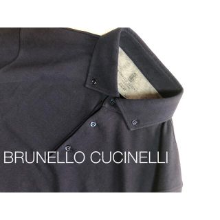 ブルネロクチネリ(BRUNELLO CUCINELLI)のブルネロクチネリ  BRUNELLO  CUCINELLI 長袖ポロシャツS(ポロシャツ)