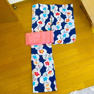 浴衣　ハンドメイド　120cm〜(甚平/浴衣)