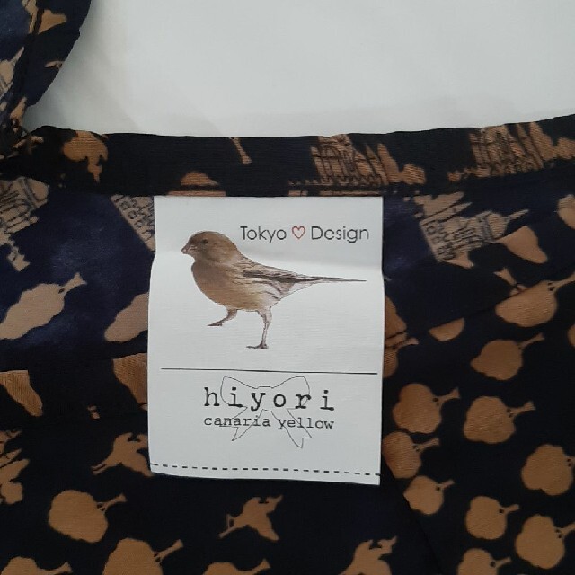シャツ　ブラウス　木　鳥　モスク　韓国 レディースのトップス(シャツ/ブラウス(半袖/袖なし))の商品写真