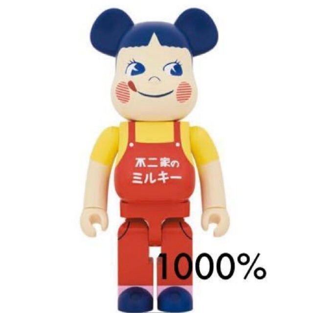 フィギュアベアブリック BE@RBRICK ホーロー ペコちゃん　1000%