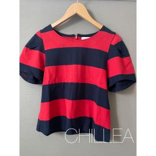 キリア(CHILLEA)の☆ヒヨコ様専☆ CHILLEAボーダーT  半袖トップス カットソー(Tシャツ(半袖/袖なし))