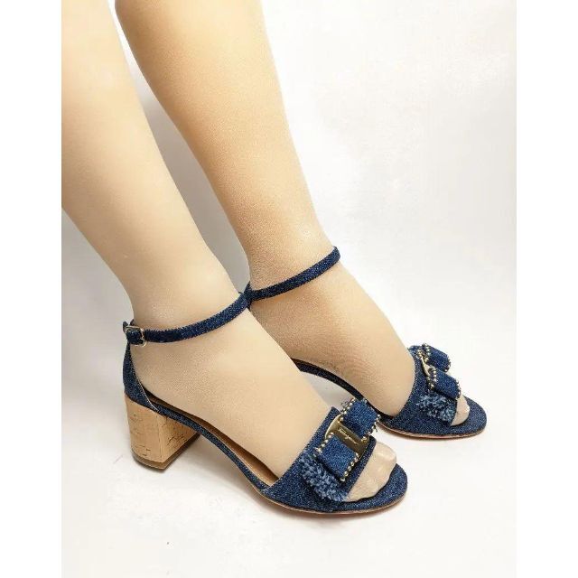 未使用同様❤フェラガモFerragamoメリージェーンヴァラサンダル 未使用同様❤フェラガモFerragamoメリージェーンヴァラサンダル