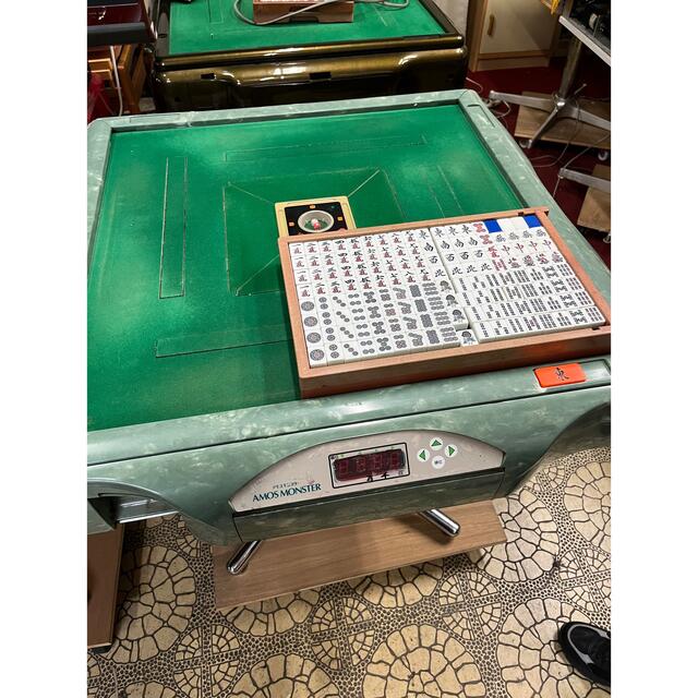 はこぽす対応商品】 全自動麻雀卓 アモス ギャバン モンスター枠の通販