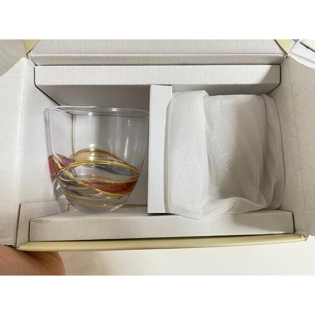 ステンドガラス風 グラス（コップ）2個セット インテリア/住まい/日用品のキッチン/食器(グラス/カップ)の商品写真