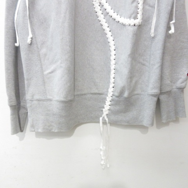 2G × MASU WAVING BRAID SWEAT トレーナー 灰 48 3