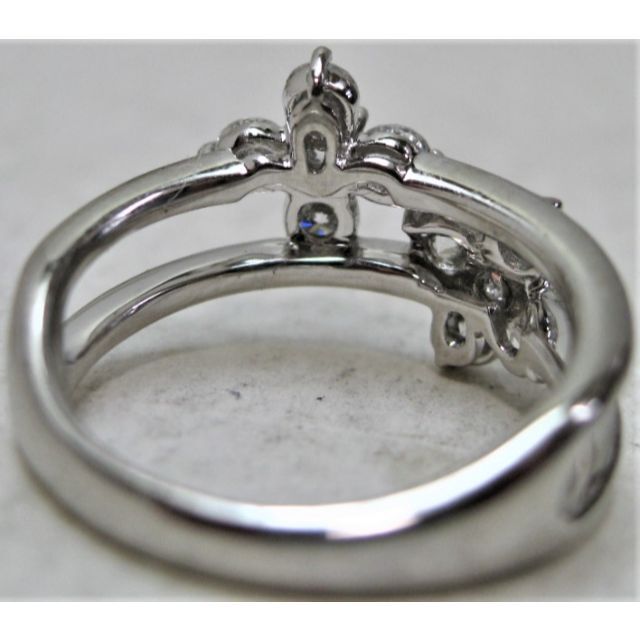 Pt900 プラチナ リング 指輪 スウィートテン ダイヤモンド 1.04ct レディースのアクセサリー(リング(指輪))の商品写真