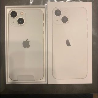 アイフォーン(iPhone)のiPhone13mini 128GB スターライト　SIMフリー(スマートフォン本体)