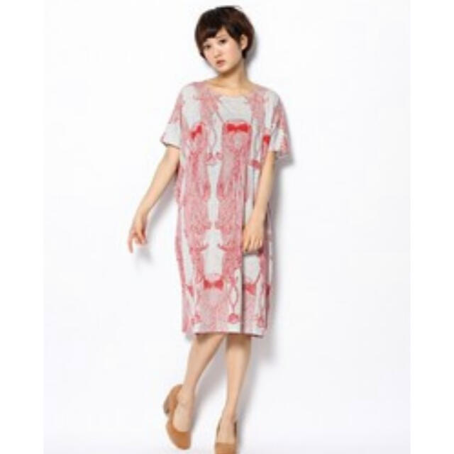 mintdesigns(ミントデザインズ)のミントデザインズ 　BACK GATHER DRESS レディースのワンピース(ひざ丈ワンピース)の商品写真