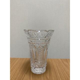 ボヘミア クリスタル(BOHEMIA Cristal)のボヘミアガラス　ボヘミアクリスタル　花瓶(花瓶)