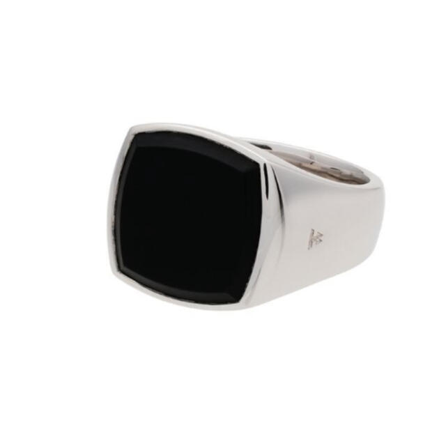 Maison Martin Margiela(マルタンマルジェラ)のCushion Black Onyx Ring TOMWOOD メンズのアクセサリー(リング(指輪))の商品写真