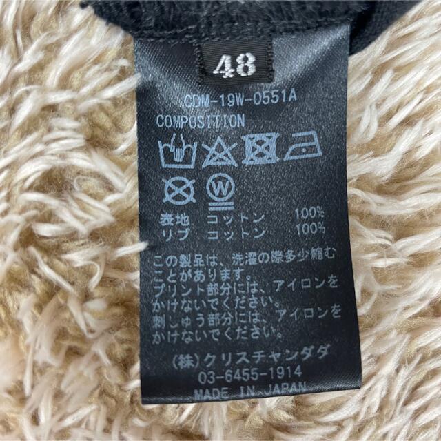 美品】CHRISTIAN DADA クリスチャンダダ ロゴ刺繍 ロンT ensuitestogo
