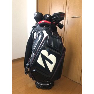 ブリヂストン(BRIDGESTONE)のラッキー様専用❤️希少　新品　ブリヂストン TOUR B キャディバッグ(バッグ)