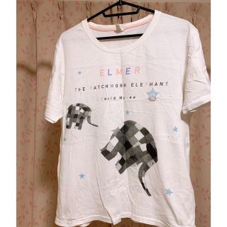 エルマー Tシャツ　ホワイト(Tシャツ(半袖/袖なし))