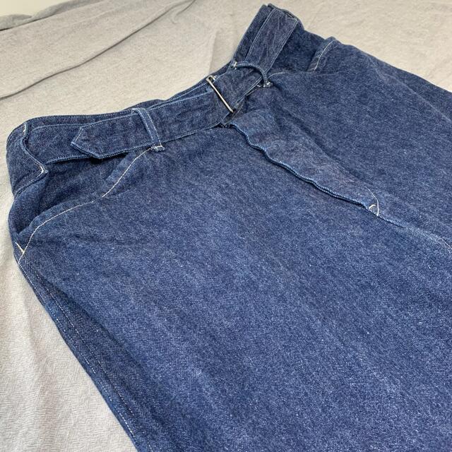 COMOLI ベルテッドパンツ サイズ3 COMOLI ベルテッドパンツ サイズ3