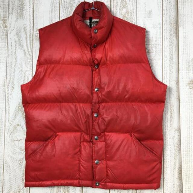 無臭いMENs S  ノースフェイス 70s ダウン ベスト DOWN VEST 茶タ