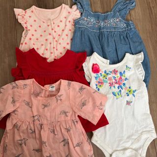 ベビーギャップ(babyGAP)の★値下げ・70サイズ★まとめ売り!!!!!(ロンパース)