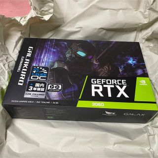 【新品未使用品】玄人志向 GEFORCE RTX 3060 グラフィックボ…(PCパーツ)