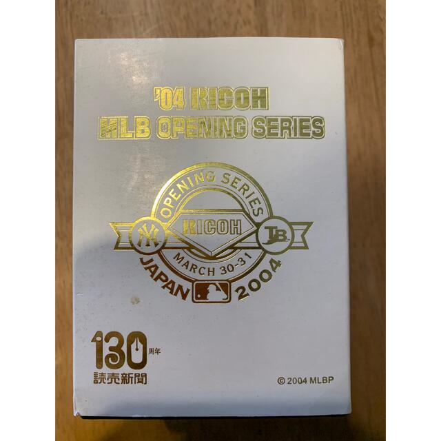 読売ジャイアンツ(ヨミウリジャイアンツ)の【未使用】ジャイアンツ腕時計＇04 リコー MLB開幕戦記念リストウォッチ スポーツ/アウトドアの野球(記念品/関連グッズ)の商品写真