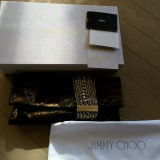 ジミーチュウ(JIMMY CHOO)の定価20万以上　JIMMY CHOOｸﾗｯﾁﾊﾞｯｸ(クラッチバッグ)