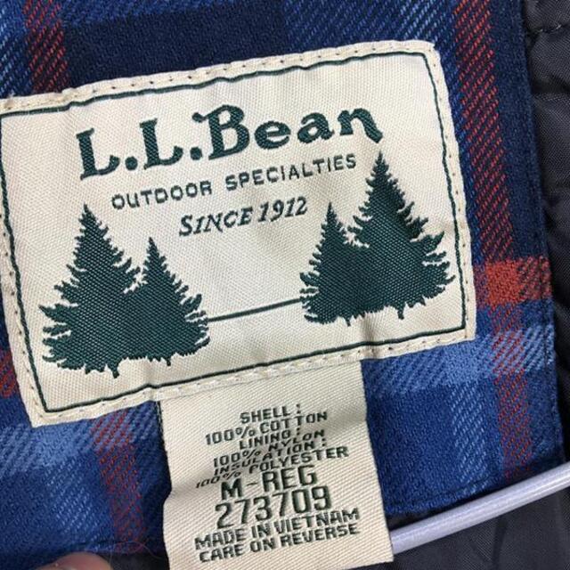 L.L.Bean(エルエルビーン)のMENs M  エルエルビーン インサレーテッド フランネル シャツ ジャケット メンズのメンズ その他(その他)の商品写真