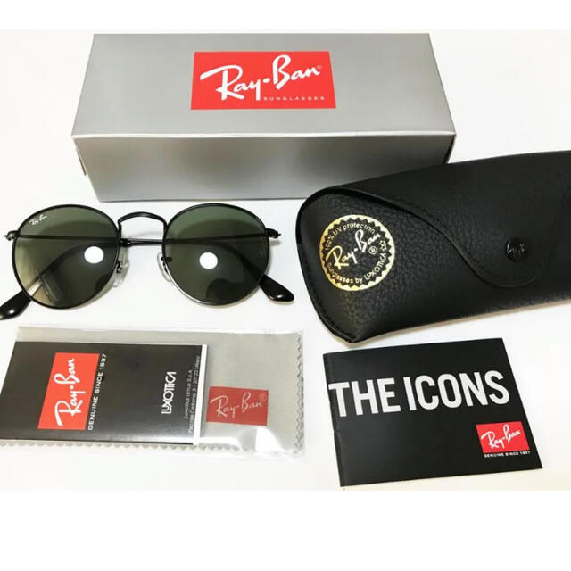 RayBan レイバン ラウンドメタル サングラス ブラック