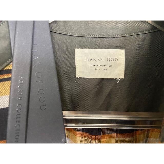 FEAR OF GOD(フィアオブゴッド)のfear of god  フランネルチェックシャツ  Sサイズ メンズのトップス(シャツ)の商品写真