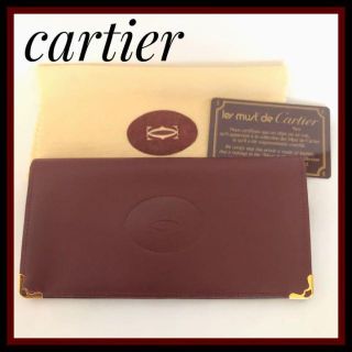 カルティエ(Cartier)の未使用人気のcartier カルティエMUST DE CARTIER  長財布(財布)