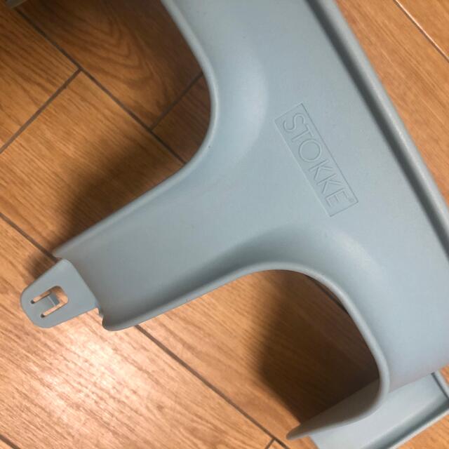 Stokke(ストッケ)のストッケ　STOKKE トリップトラップ ベビーセット　アクアブルー キッズ/ベビー/マタニティの寝具/家具(その他)の商品写真