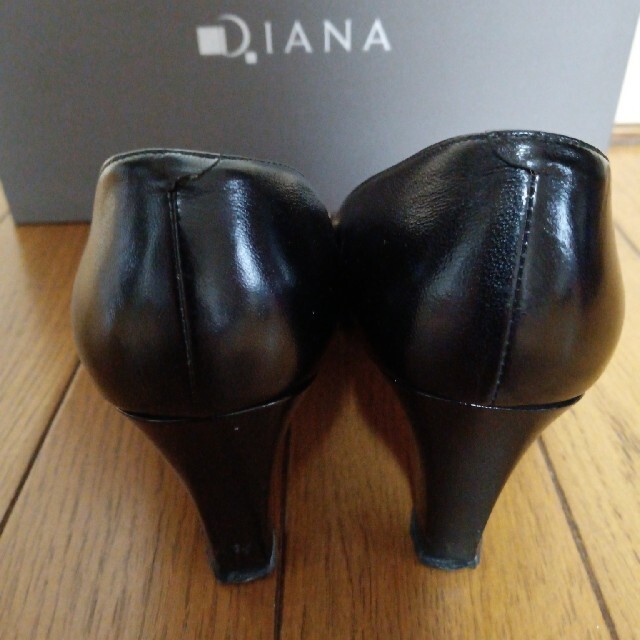 DIANA(ダイアナ)のDIANAパンプス 20.5cm 黒 箱付き レディースの靴/シューズ(ハイヒール/パンプス)の商品写真