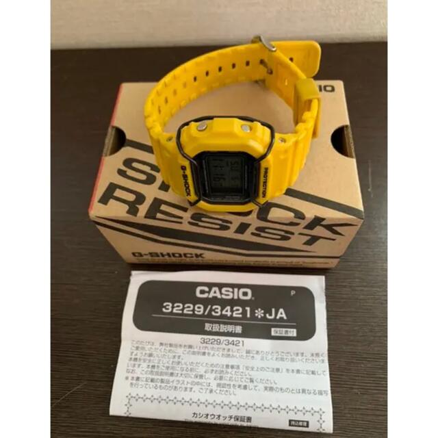 CASIO G-SHOCK DW5600 イエロー メンズの時計(腕時計(デジタル))の商品写真