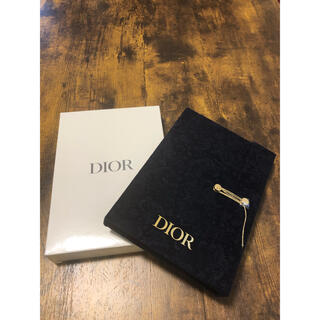 ディオール(Dior)の【非売品】Diorノートブック(ノート/メモ帳/ふせん)