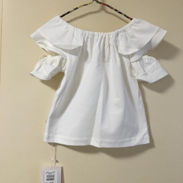 新品Little'PalinkAリトルパリンカ　2wayカットソー定価6490円 キッズ/ベビー/マタニティのキッズ服女の子用(90cm~)(Tシャツ/カットソー)の商品写真