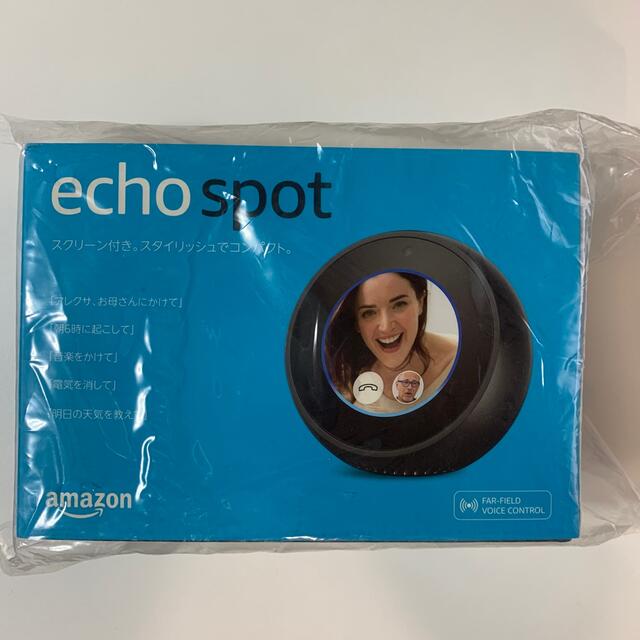 新品　未開封　Echo Spot ブラック