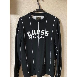 ゲス(GUESS)の【希少】GUESS ストライプ スウェット(スウェット)