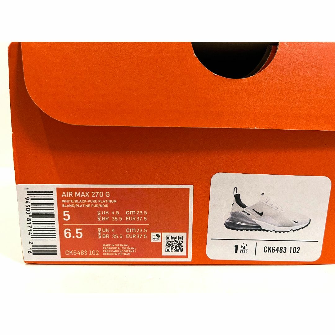 NIKE - 【新品】NIKE AIR MAX 270G ナイキ エアマックス270G ゴルフの ...